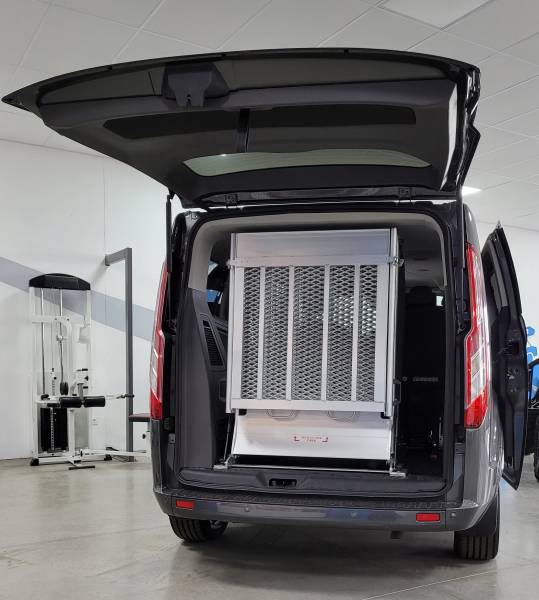 Véhicule pour handicapés.