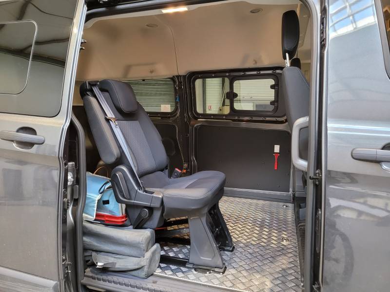 Aménagement TPMR Ford Custom Kombi  Custom L2H2