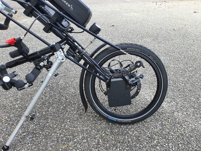 À VENDRE :  Handbike Stricker Hybride Smart Tétra | Occasion adapté tétraplégique