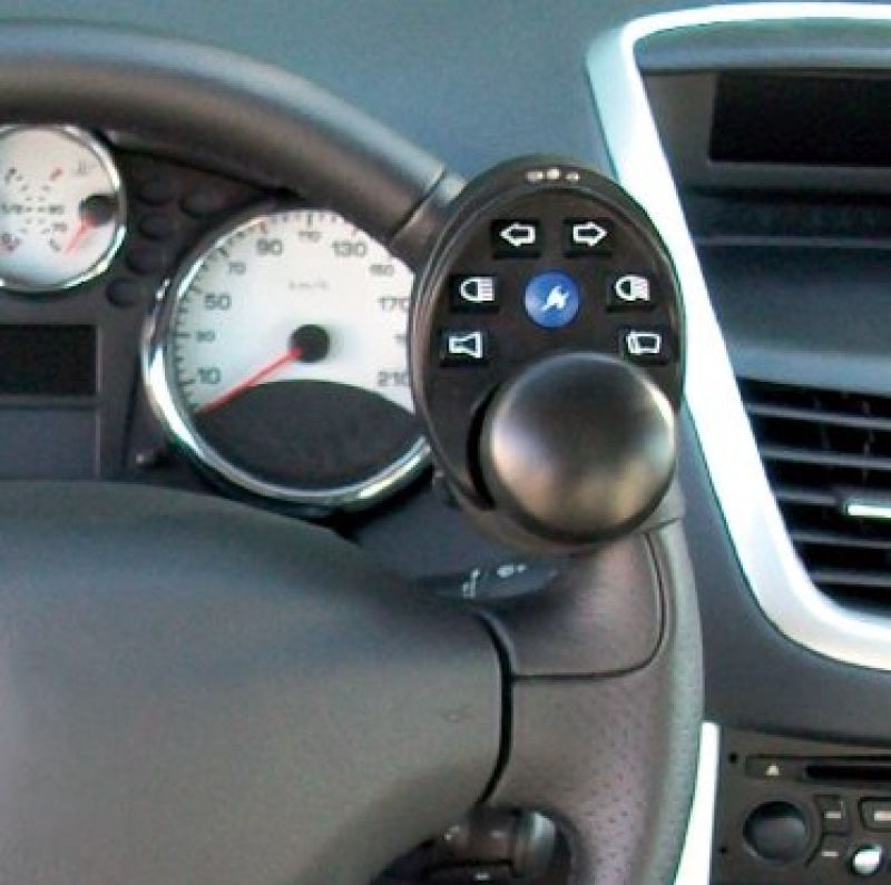 Boule au volant pour voiture adaptée aux handicapés