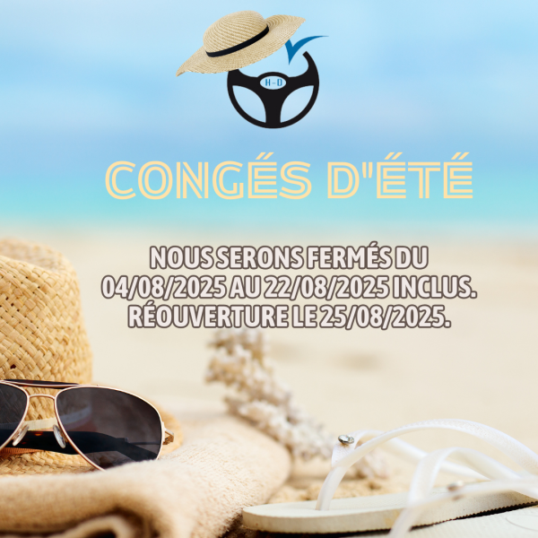 CONGÉS D'ÉTÉ