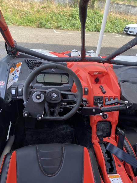 Poste de conduite accélérateur baisser pousser et fourche tripode