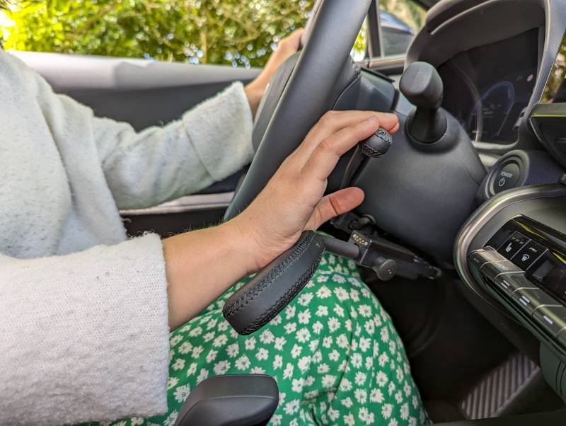 Manette d'accélération double ou simple pour véhicule adapté toutes marques - aménagement PMR
