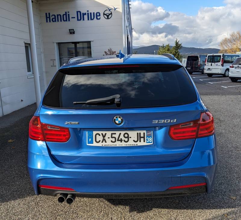 VENDU : BMW 330D X-DRIVE TOURING FINITION M SPORT (aménagé conduite)