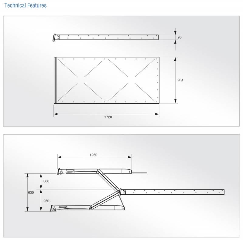 Hayon sous plancher pour fauteuil roulant Rhône Alpes