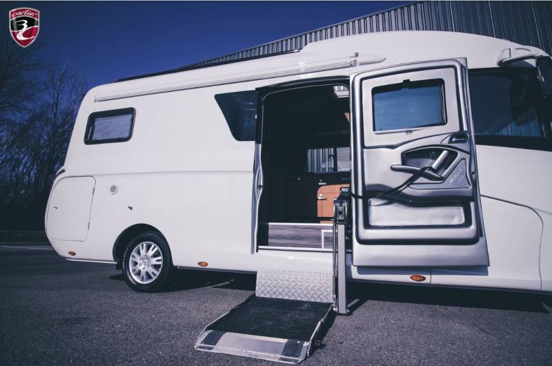 HAYON monobras camping-car aménagé PMR Rhône Alpes