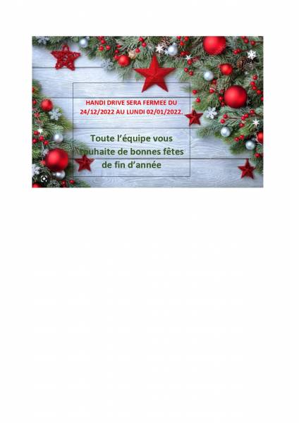 Fermeture Exceptionnelle